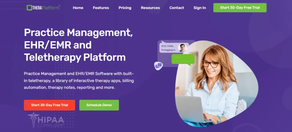 TheraPlatform Best Physical Therapy Software 
